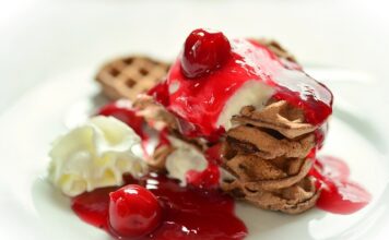 Jak przełożyć wafle mlekiem w proszku?